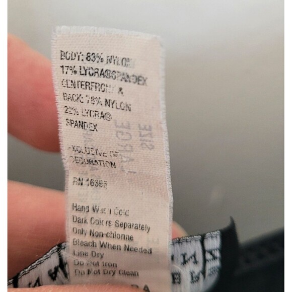 Nancy Ganz Body Slimmer Size L Mini Slip Shapewear Black Mesh Tummy Bodycon - Picture 5 of 7